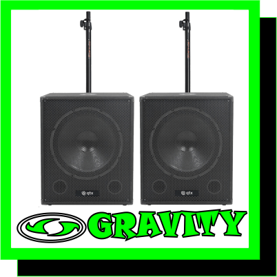 SPEAKER STAND POLE FOR BASS BIN AT GRAVITY DJ STORE